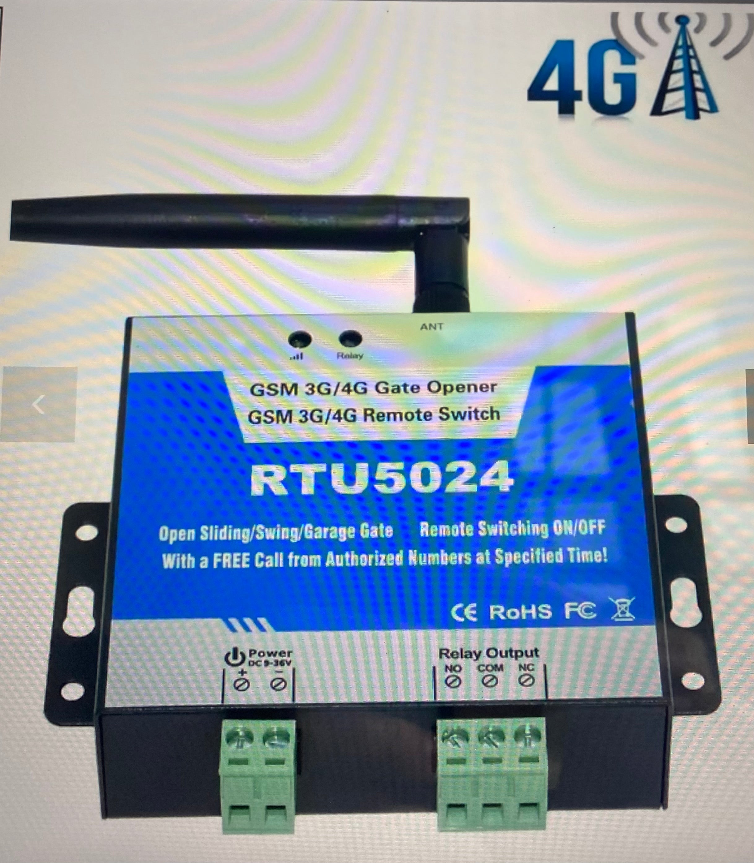 4G GSM Gate Opener Automatic Door Operators Remote Switch Access Contro Txt to open