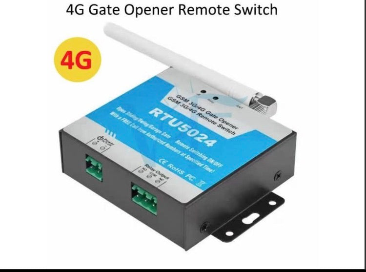 4G GSM Gate Opener With Calling